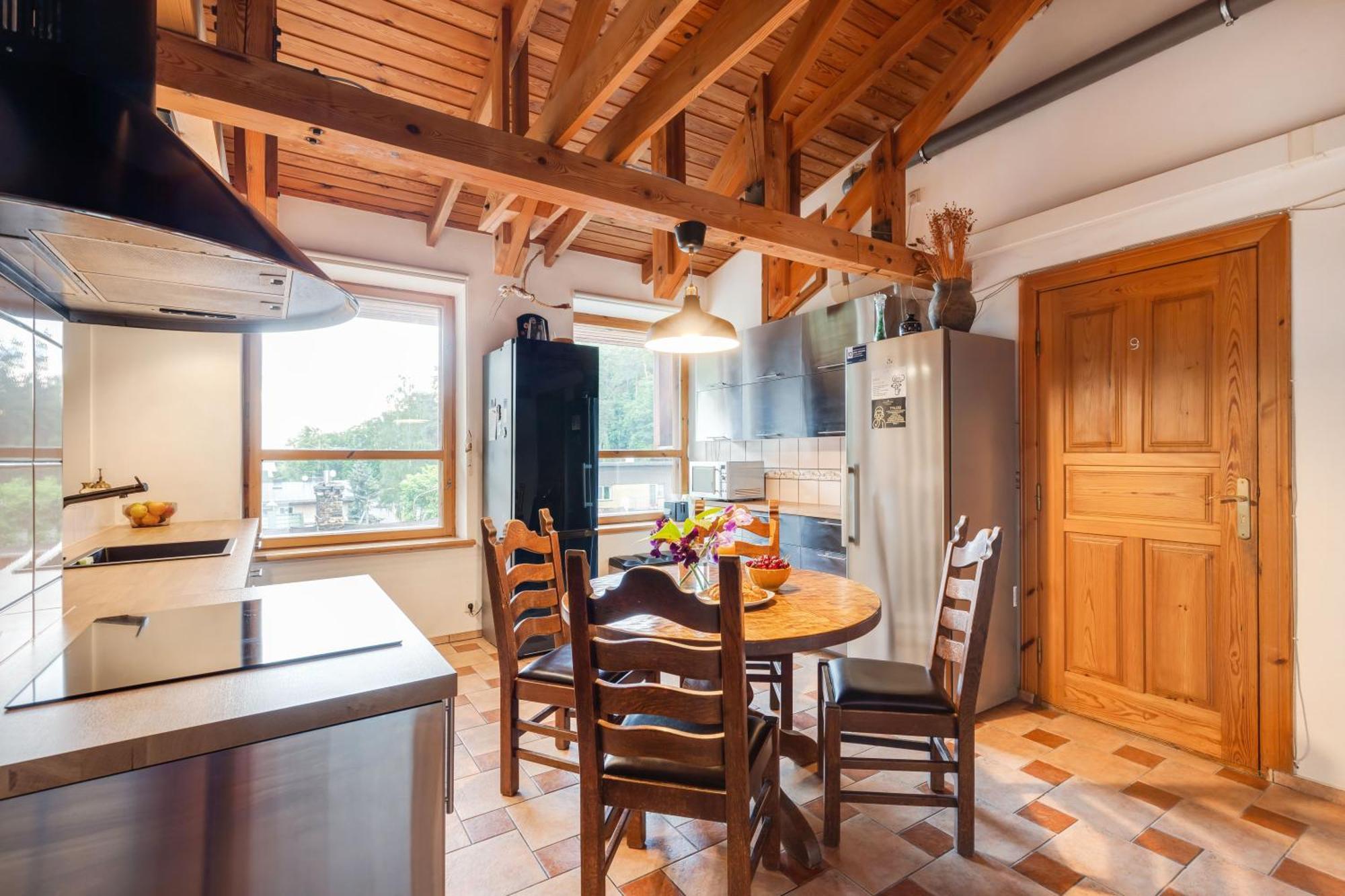 ヴィリニュス House Of Sun Bed & Breakfast エクステリア 写真